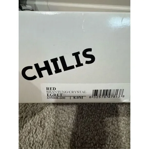 Vintage Chili’s Women's Peep Toe Platform Wedge Sandals - Size 8 - New in Box - Picture 10 of 10